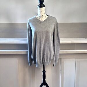 British Khaki Gray Sweater XL